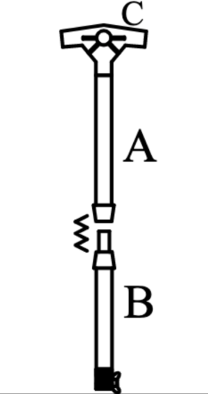 Frame part FTP 25,5x850+1000 - 39919