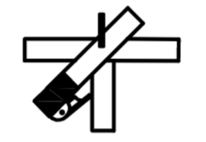 Centre frame angle steel 25mm - 39469