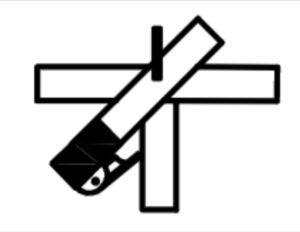 Centre frame angle steel 28mm - 39507