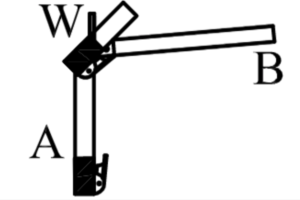 38061 -25mm Steel Left Corner Joint With Spike