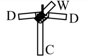 38060 - 25mm Steel Central Joint with spike