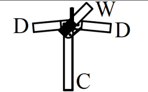38060 - Centre angle steel 25mm